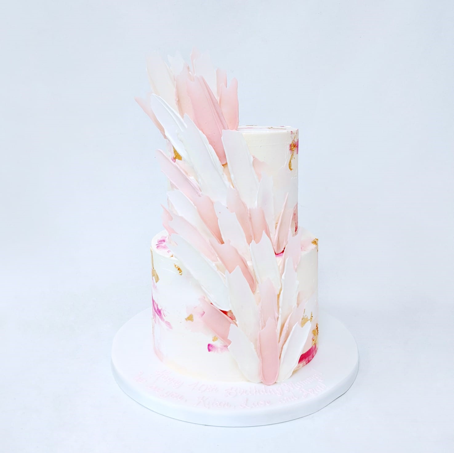 Bird of Paradise Wedding Cake Design - Decorated Cake by - CakesDecor