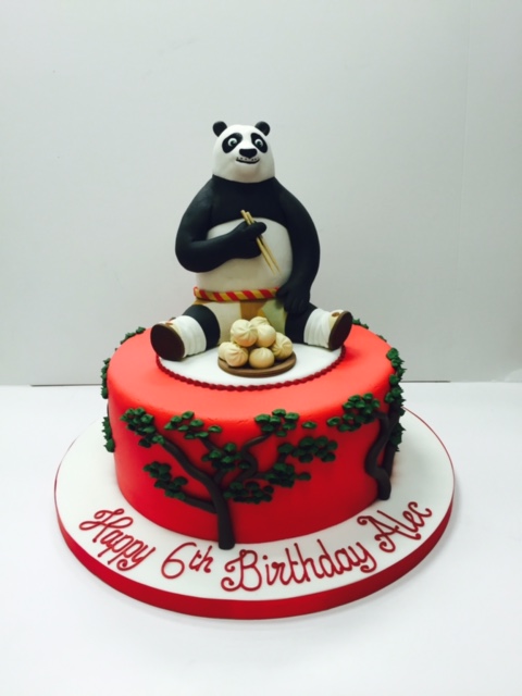 Kung Fo Panda Birthday Cake
