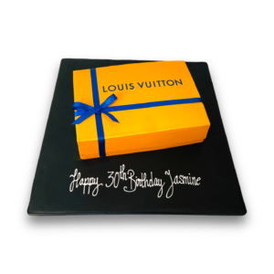 Louis Vuitton Gift Box Cake