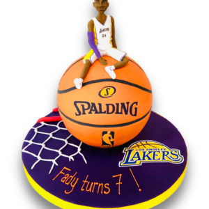 60th Birthday Basketball Cake - Chu On Cakes