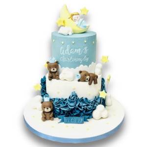 Baptism Cake Pops | Chocolate cake pops for baby Alden's bap… | Kim C. (NJ)  | Flickr