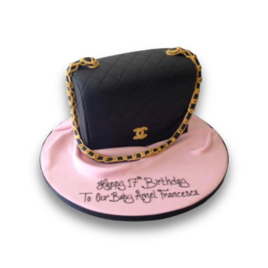 Pink Handbag and Shoes Birthday Cake - Flecks Cakes