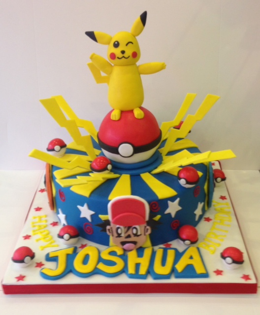 Pokemon Birthday Cake | Ferguson Plarre's Bakehouse